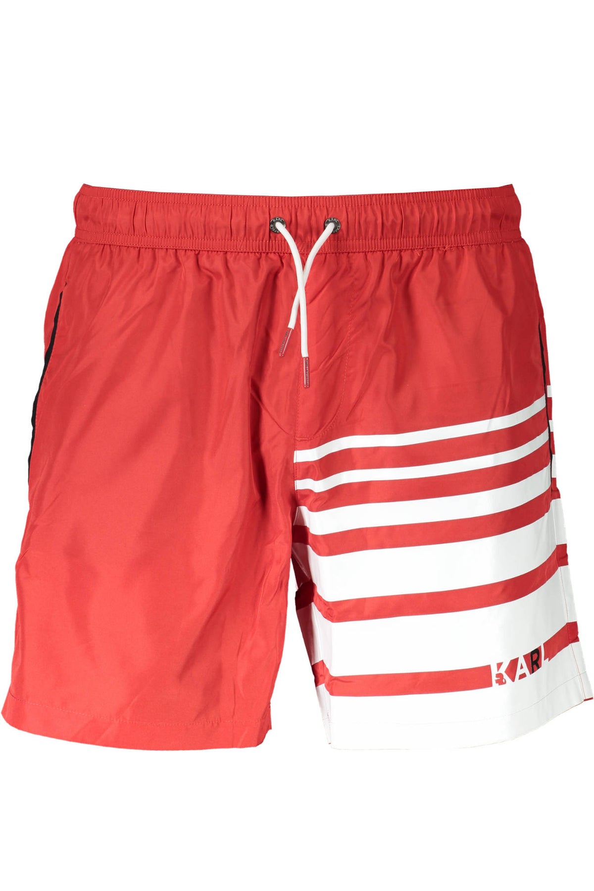 Karl Lagerfeld Beachwear férfi fürdőnadrág, piros