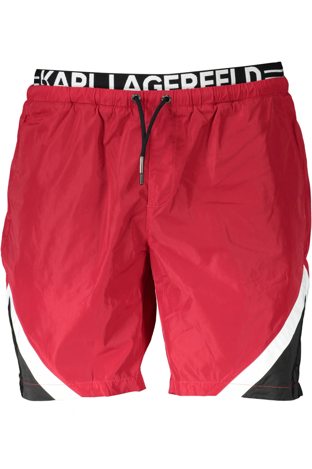 Karl Lagerfeld Beachwear férfi fürdőnadrág, piros
