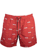 Karl Lagerfeld Beachwear férfi fürdőruha alsó piros