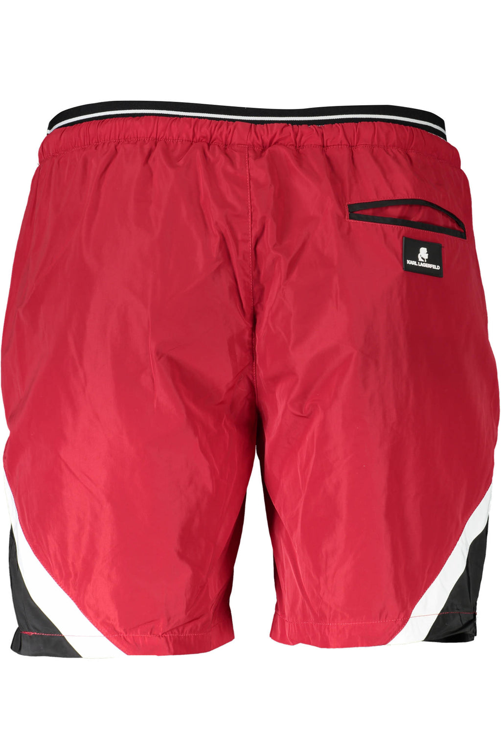 Karl Lagerfeld Beachwear férfi fürdőnadrág, piros