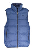 LA Martina férfi ujjatlan kék pulóver