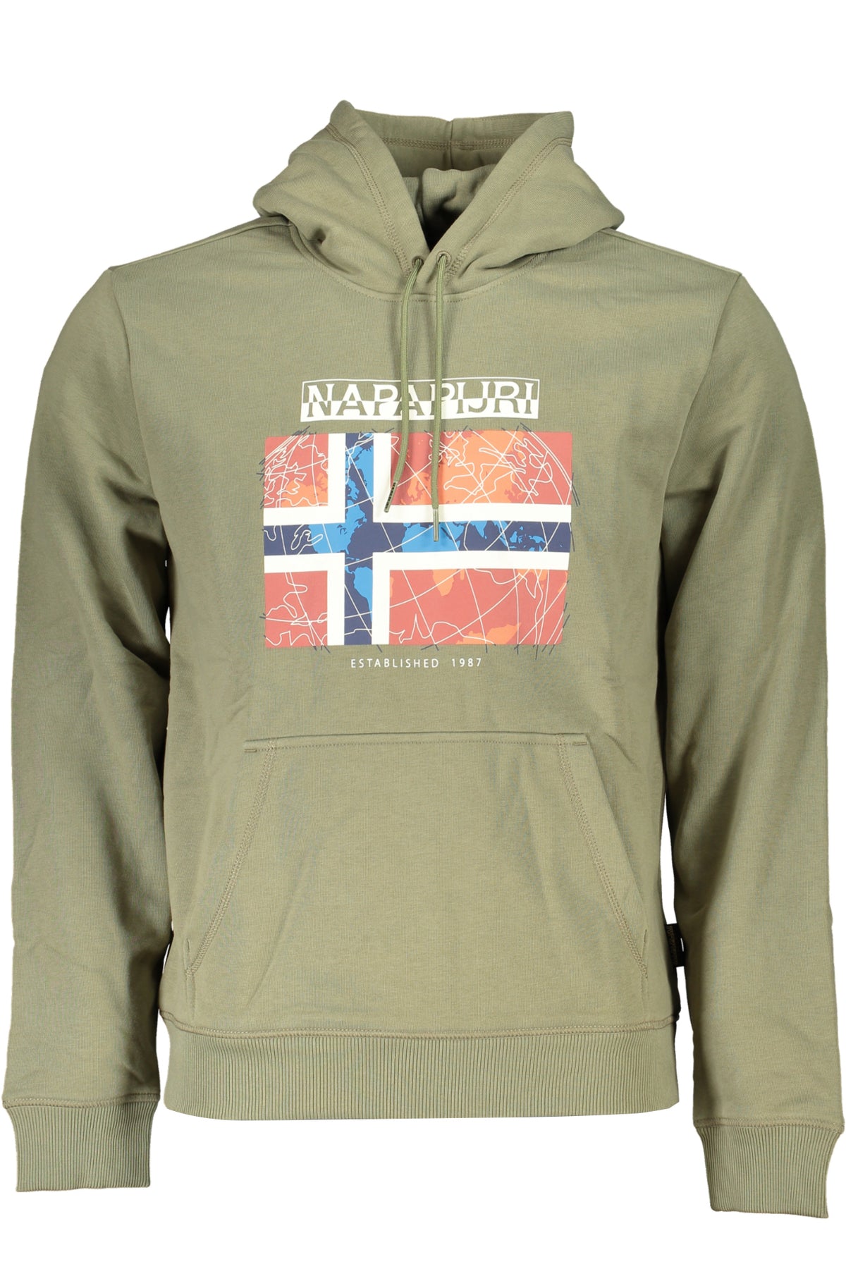Napapijri férfi pulóver, zöld
