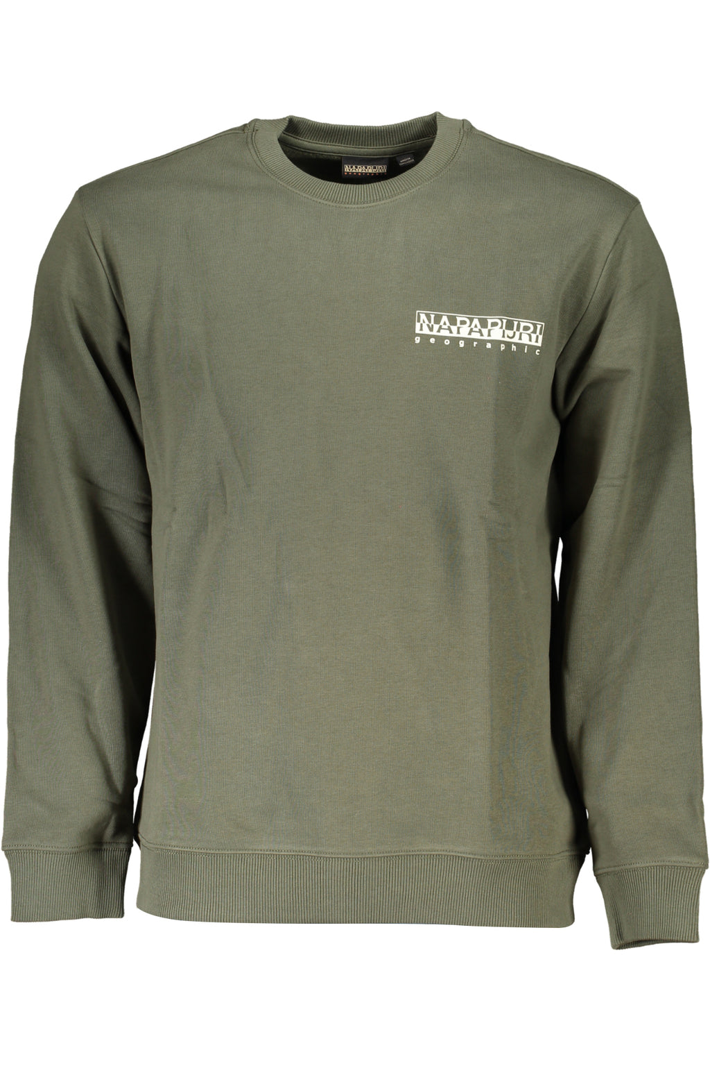 Napapijri zöld férfi cipzár nélküli póló