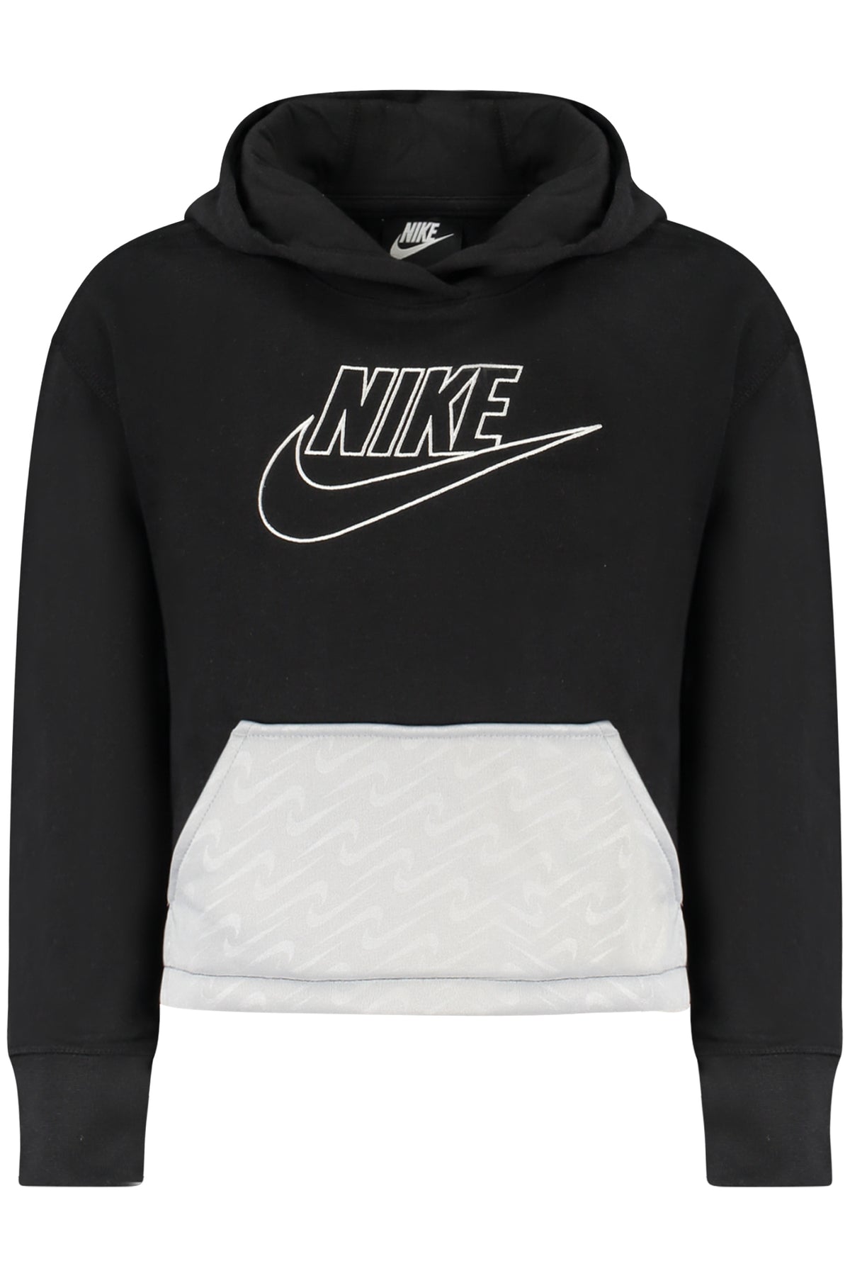 Nike lány pulóver, fekete