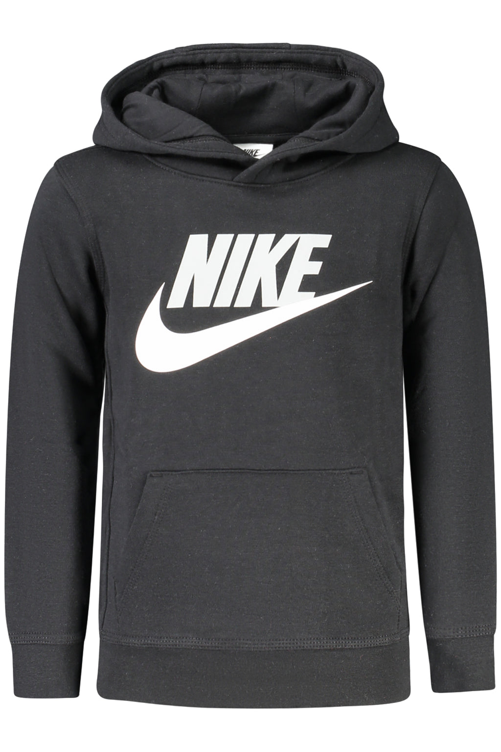 Nike gyerek fekete cipzáros pulóver