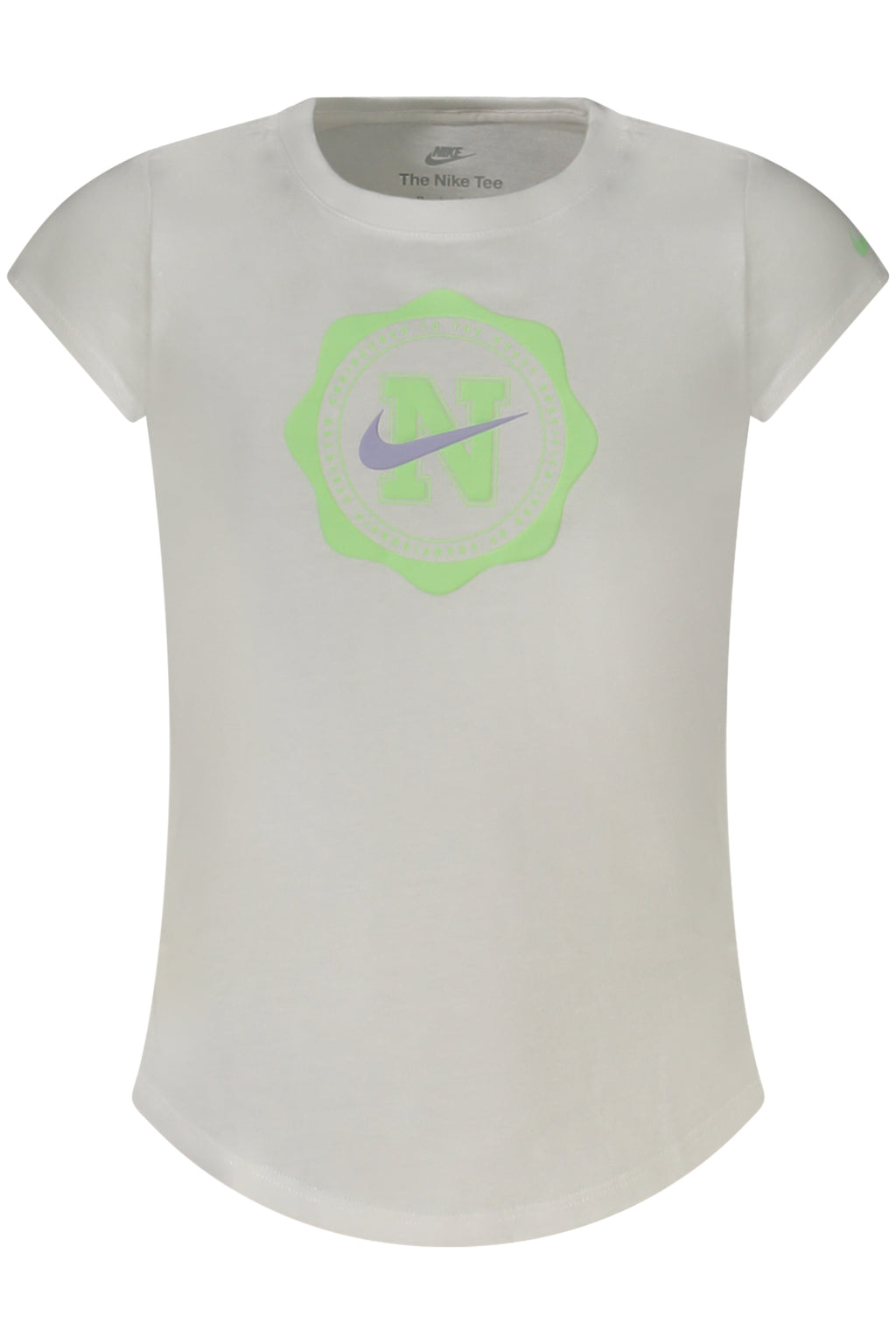 Nike lány rövid ujjú póló, fehér