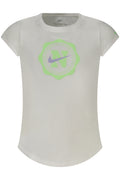 Nike lány rövid ujjú póló, fehér