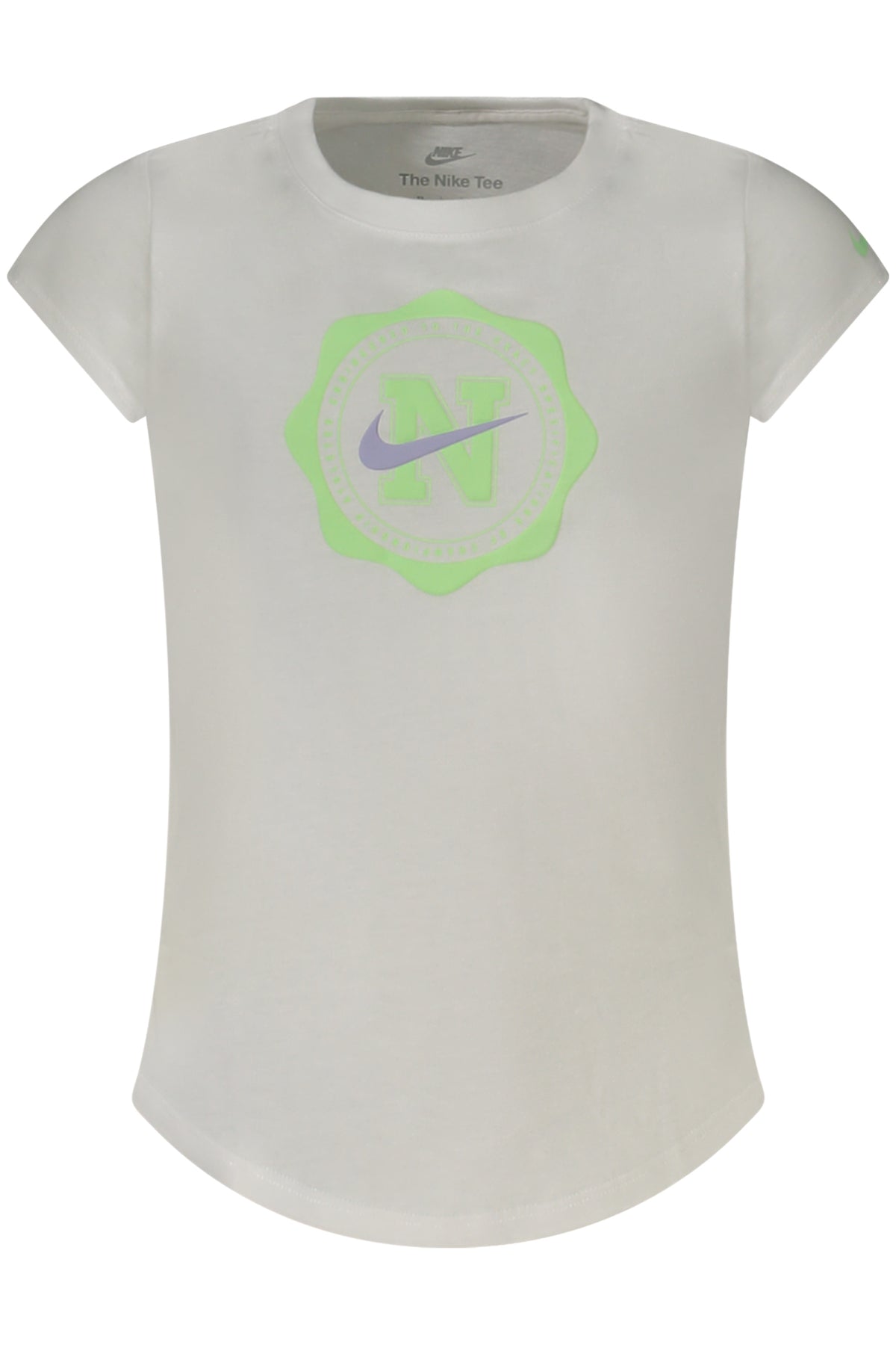 Nike lány rövid ujjú póló, fehér