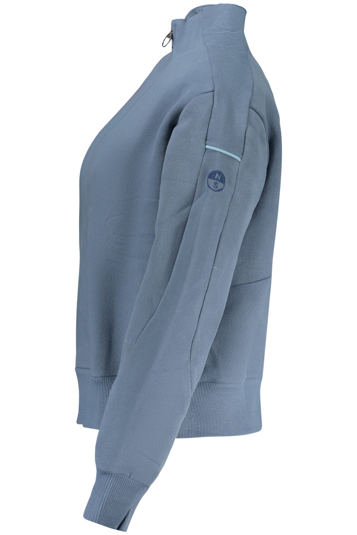 North Sails női kék cipzáros pulóver