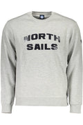 North Sails férfi cipzáros pulóver szürke