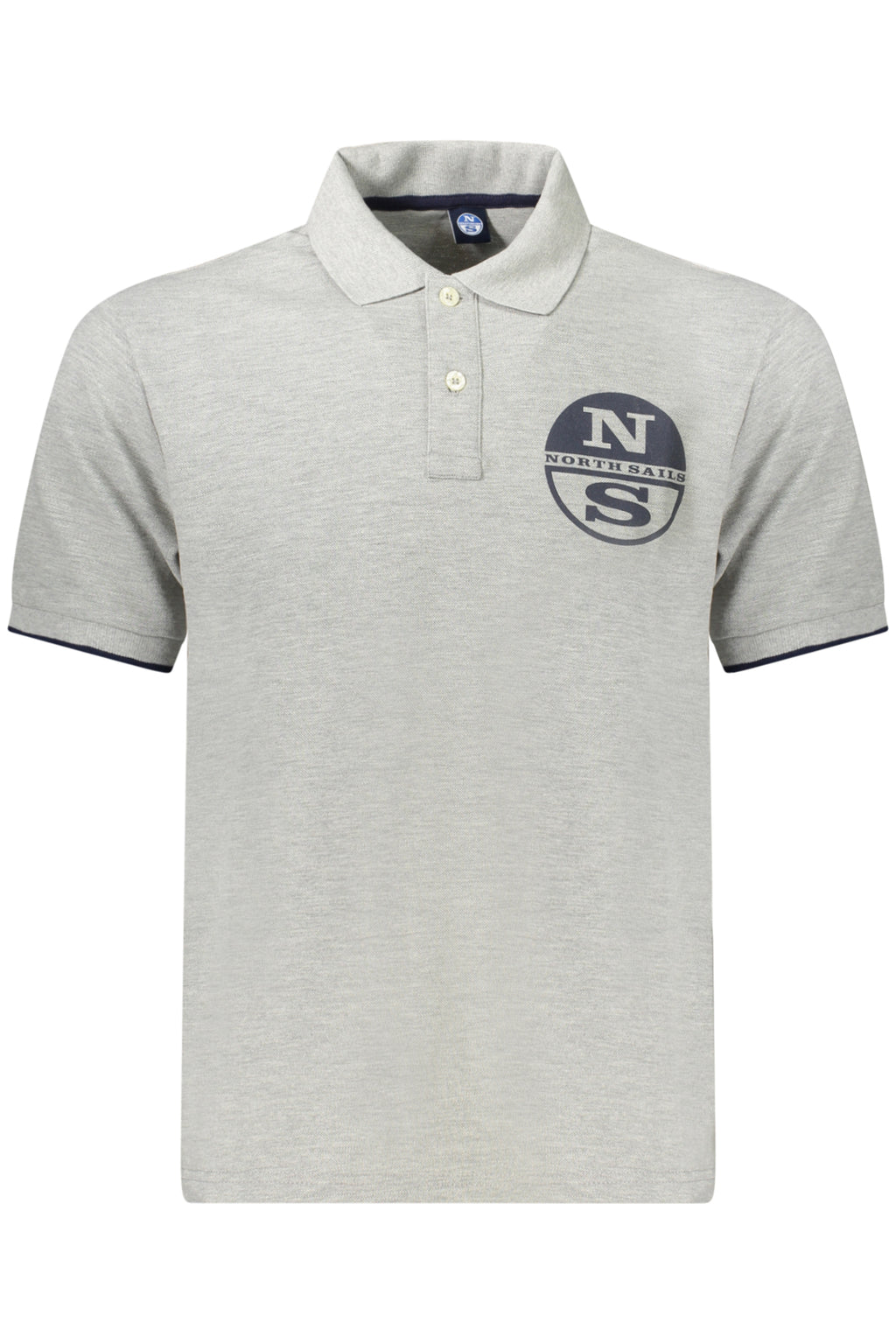 North Sails férfi rövid ujjú polo szürke