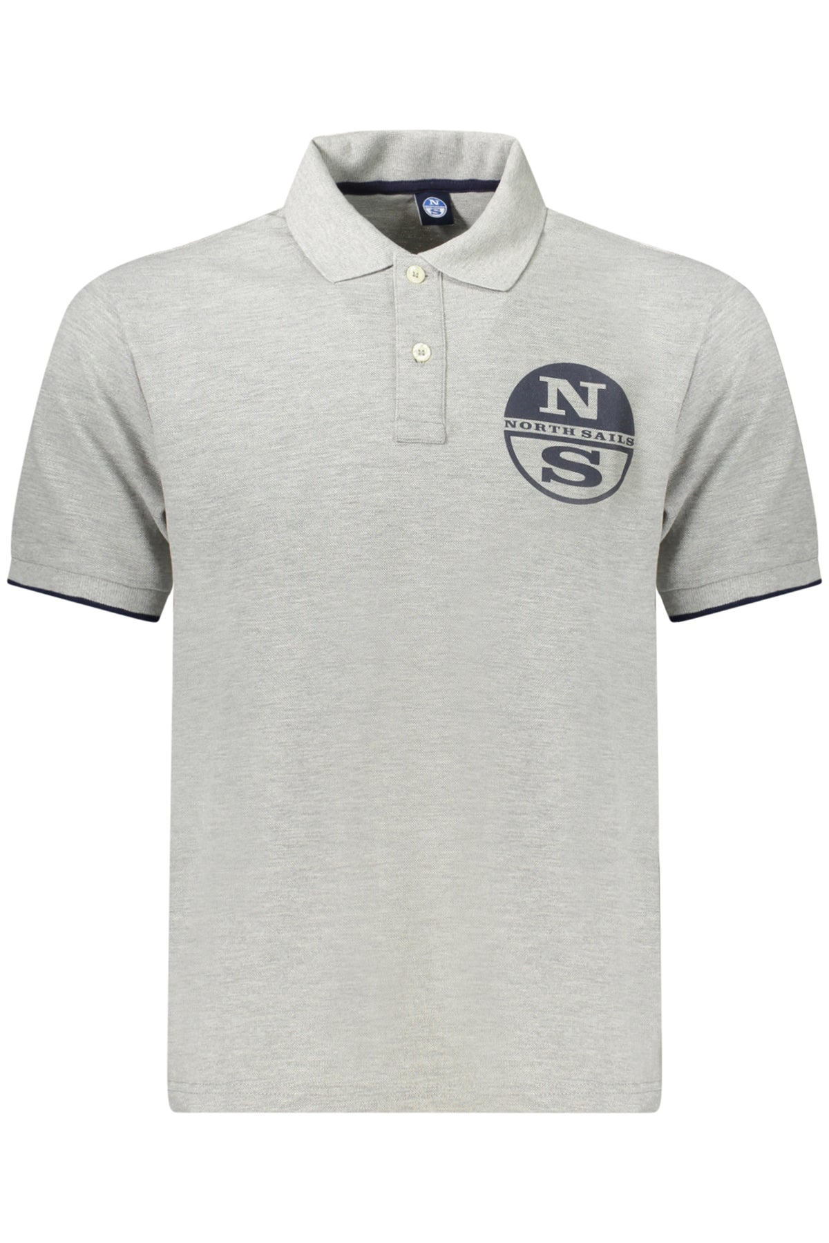 North Sails férfi rövid ujjú polo szürke