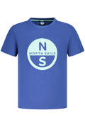 North Sails gyermek rövid ujjú póló, kék