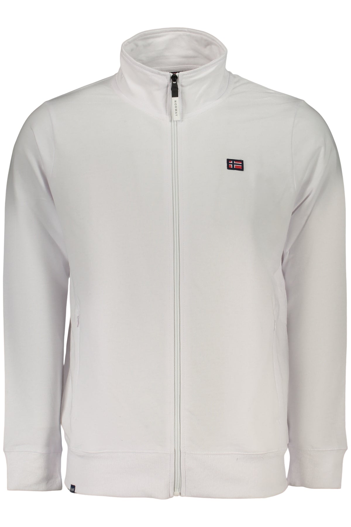 Norway 1963 férfi fehér cipzáros pulóver