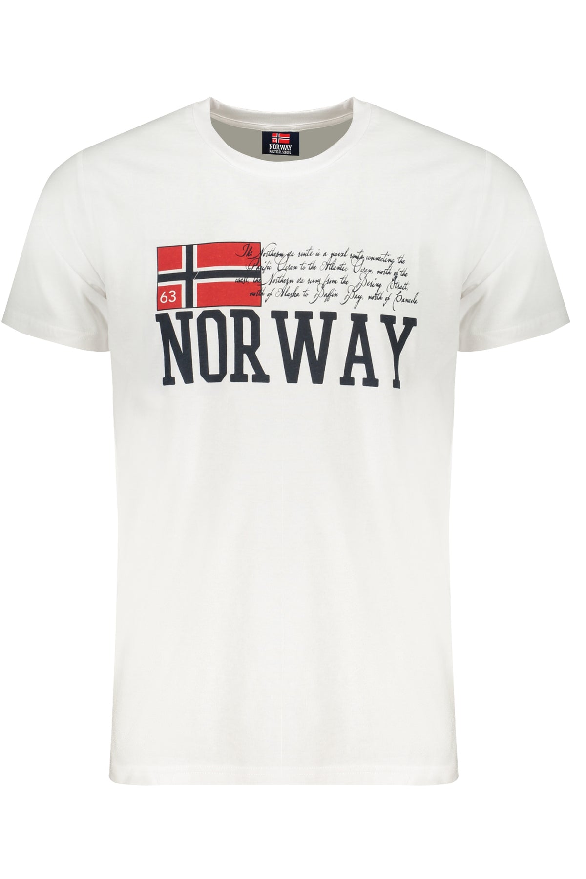 Norway 1963 férfi férfi rövid ujjú póló