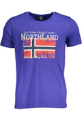Norway 1963 férfi rövid ujjú póló, kék