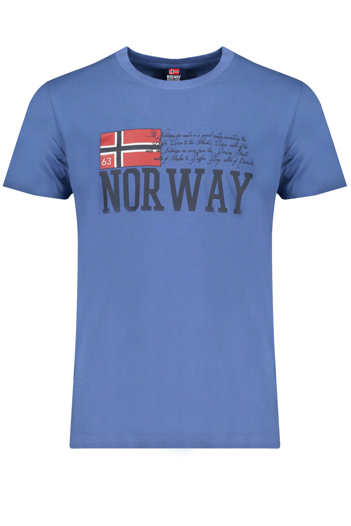 Norway 1963 férfi rövid ujjú póló