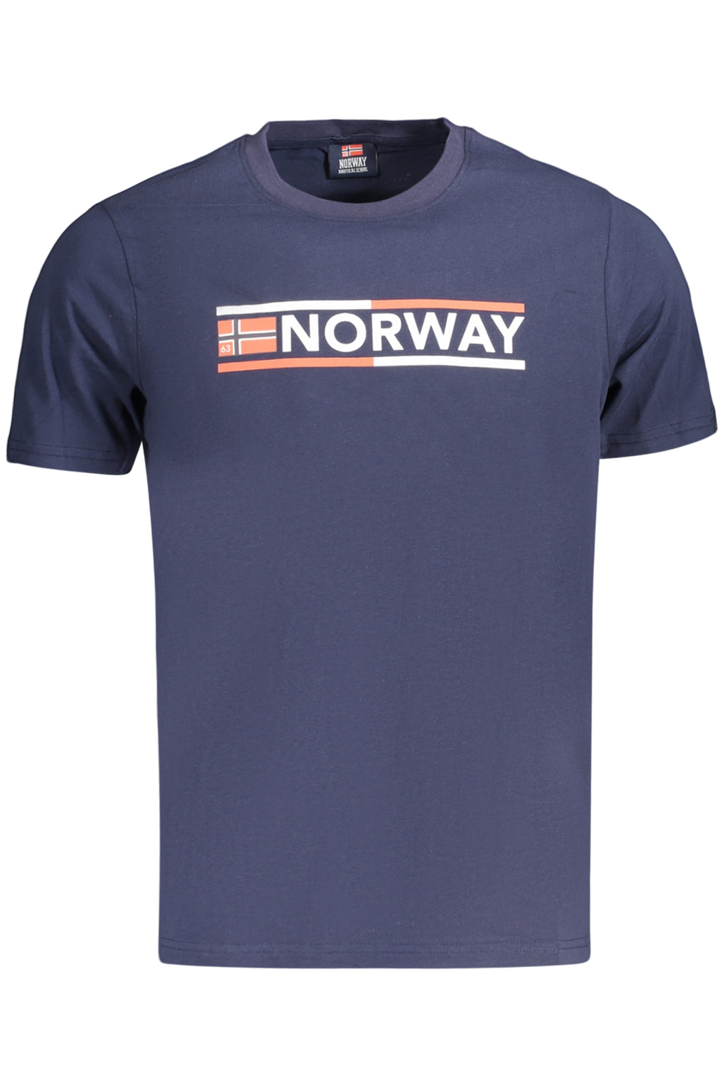 Norway 1963 férfi rövid ujjú póló, kék