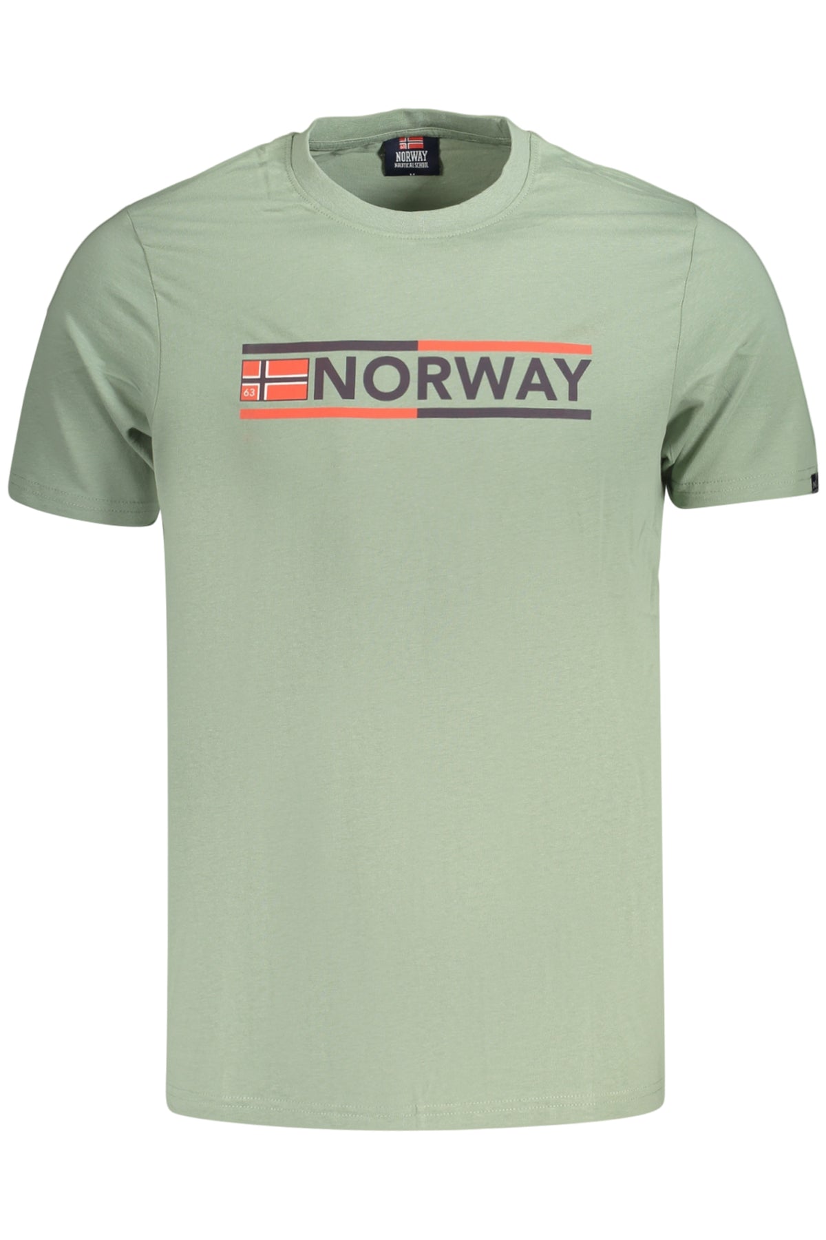 Norway 1963 férfi rövid ujjú póló zöld