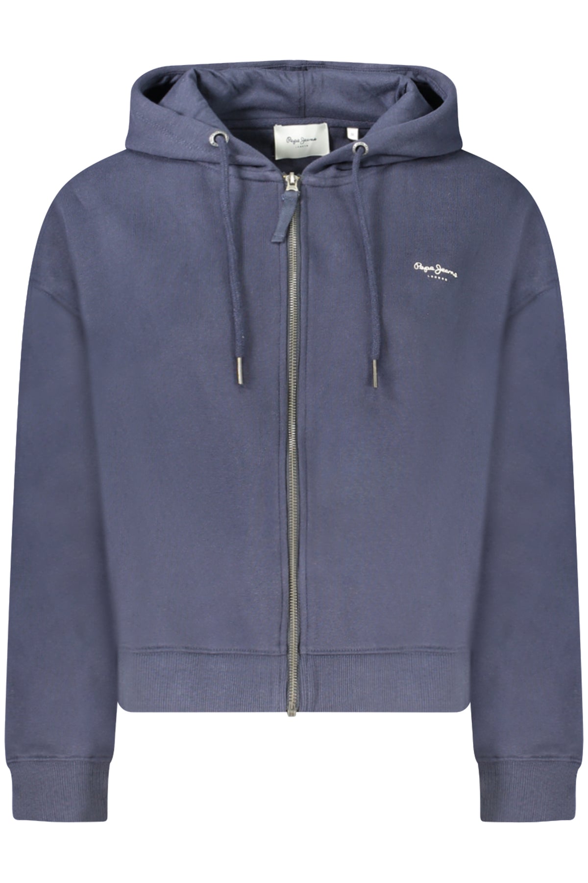 Pepe Jeans női kék cipzáros pulóver