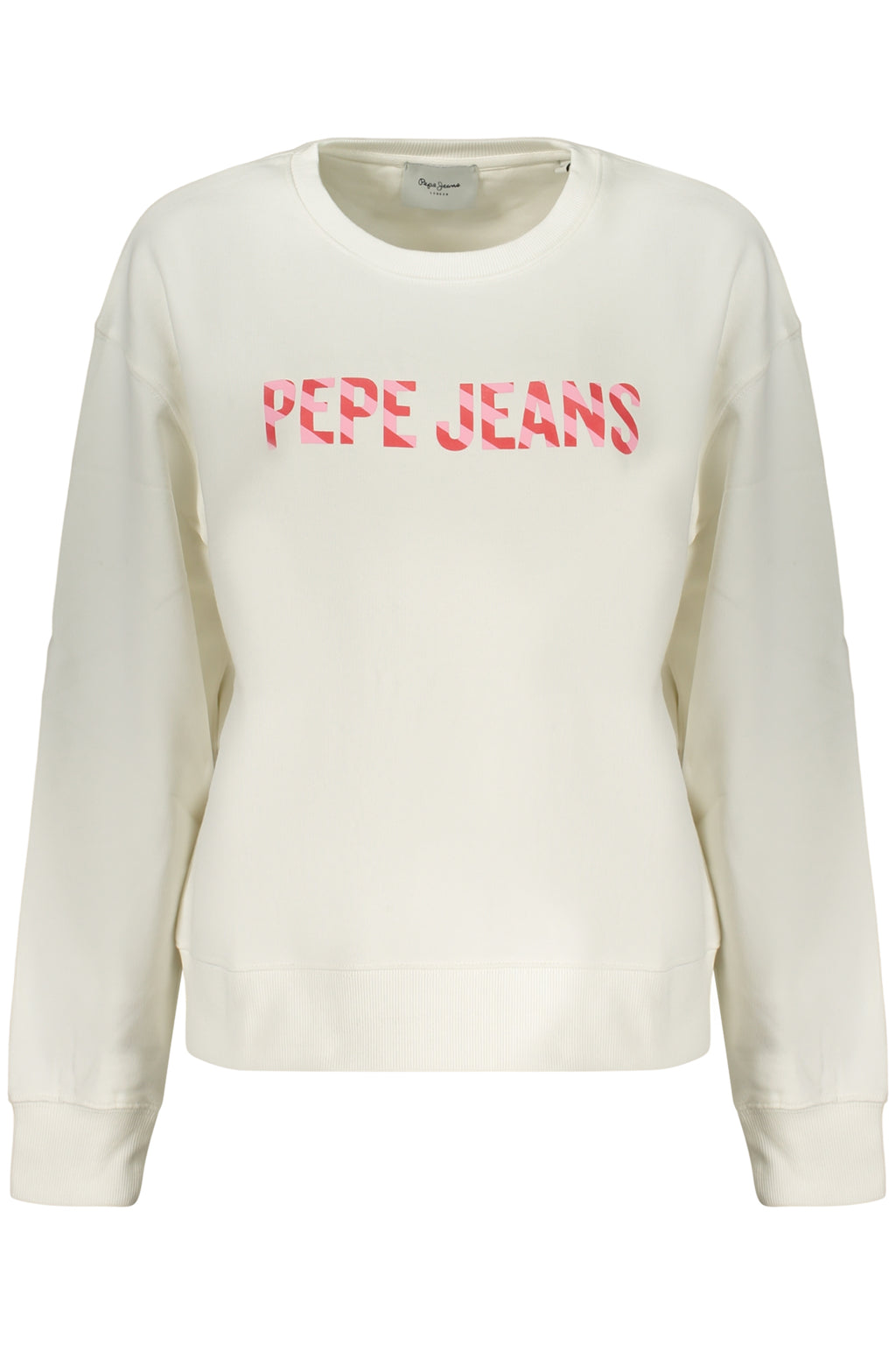 Pepe Jeans női fehér cipzáros pulóver