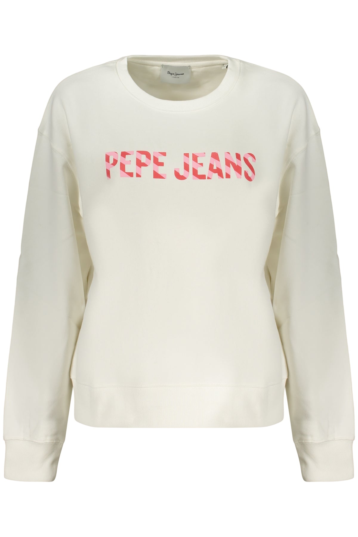 Pepe Jeans női fehér cipzáros pulóver