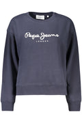 Pepe Jeans női kék cipzáros pulóver