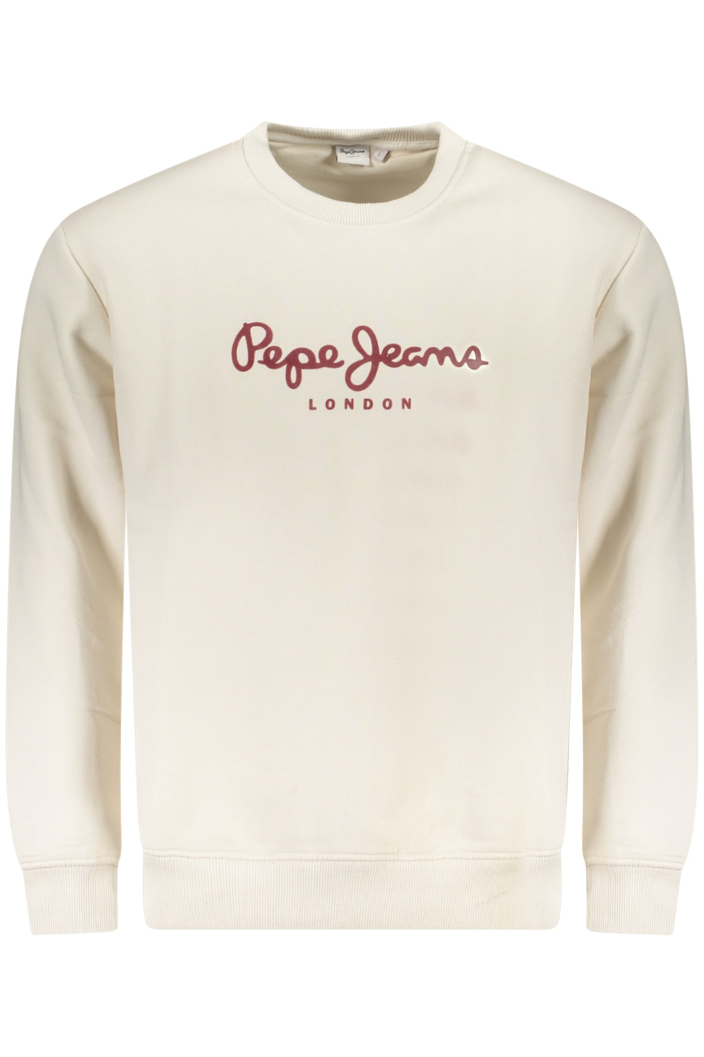 Pepe Jeans férfi fehér cipzáros pulóver