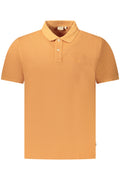 Pepe Jeans polo rövid ujjú férfi narancs