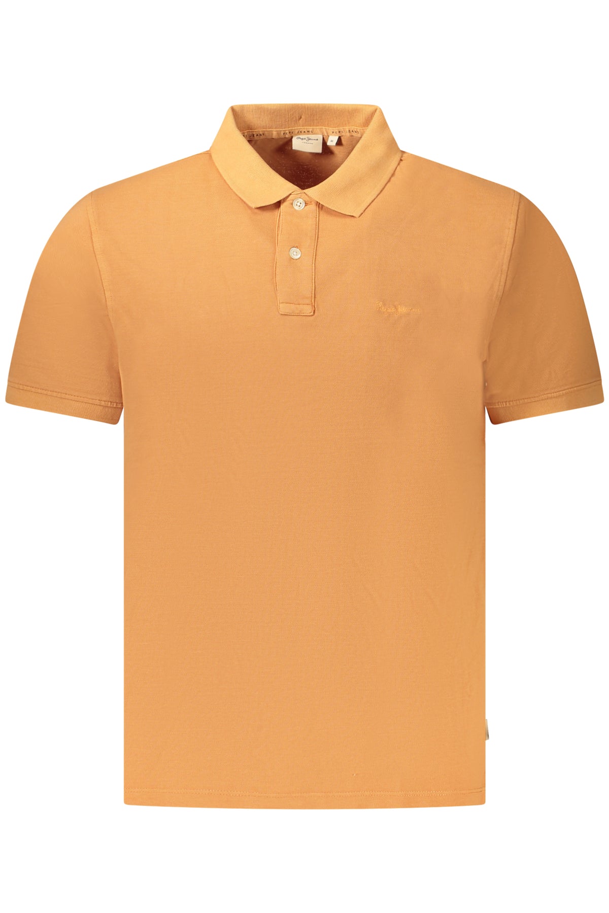 Pepe Jeans polo rövid ujjú férfi narancs