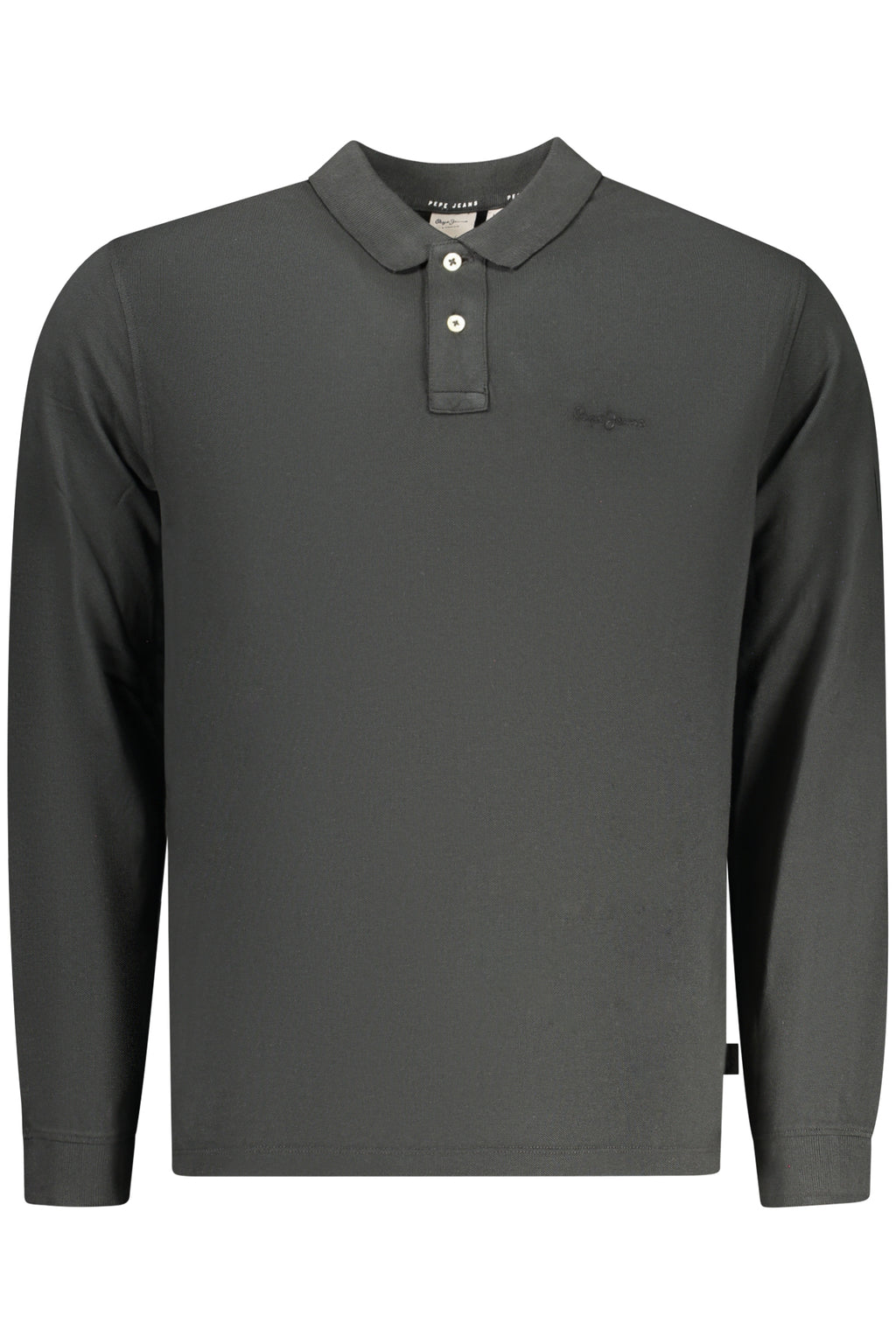 Pepe Jeans férfi hosszú ujjú póló, fekete