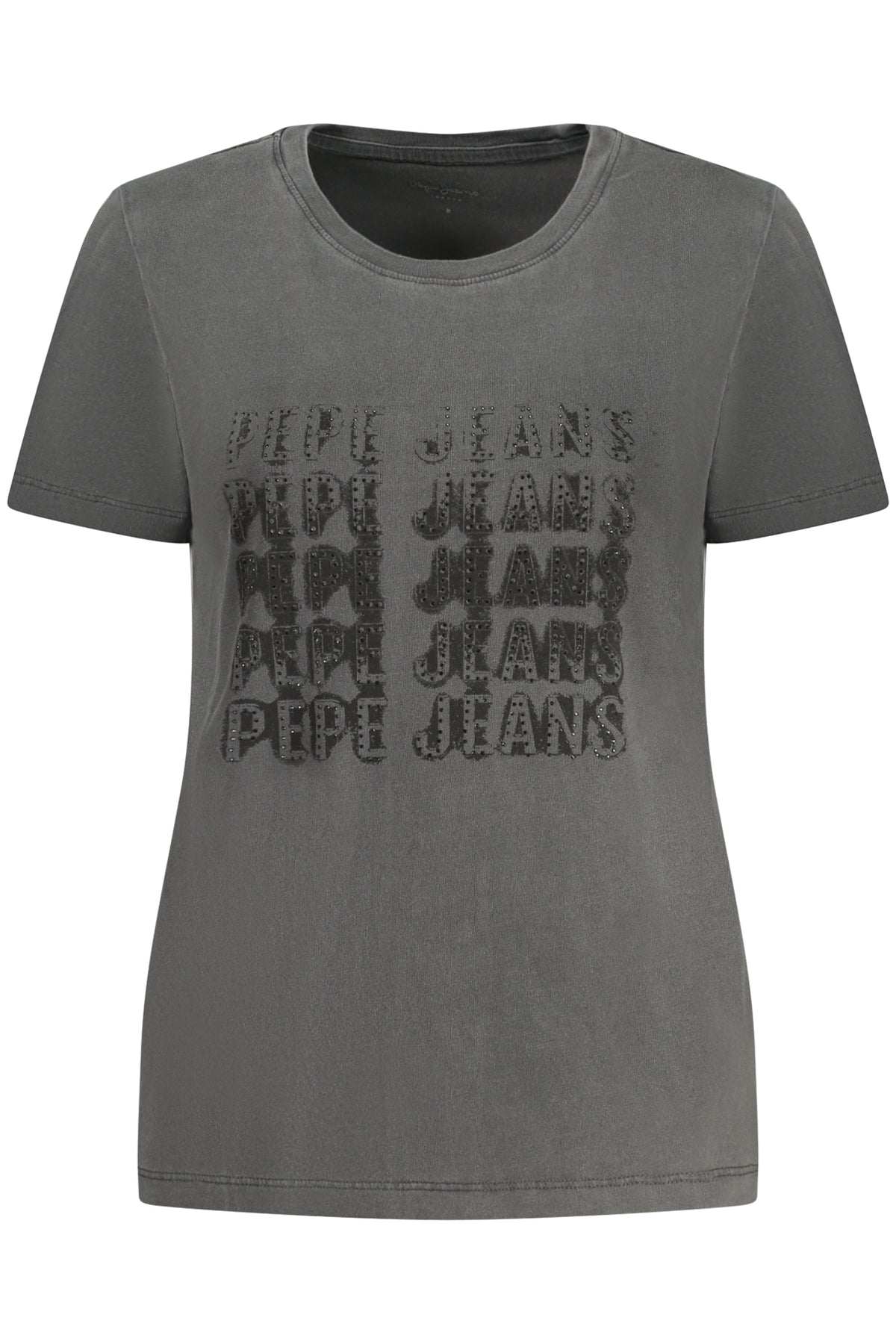 Pepe Jeans női rövid ujjú póló, fekete
