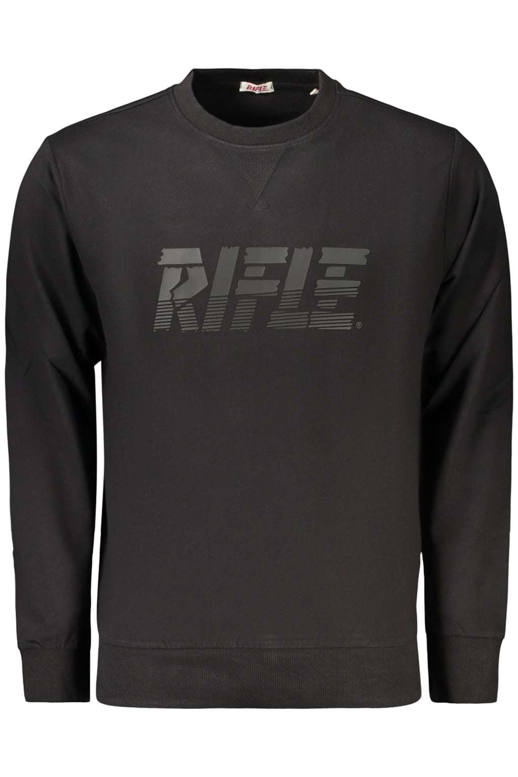 Rifle férfi fekete cipzáros pulóver