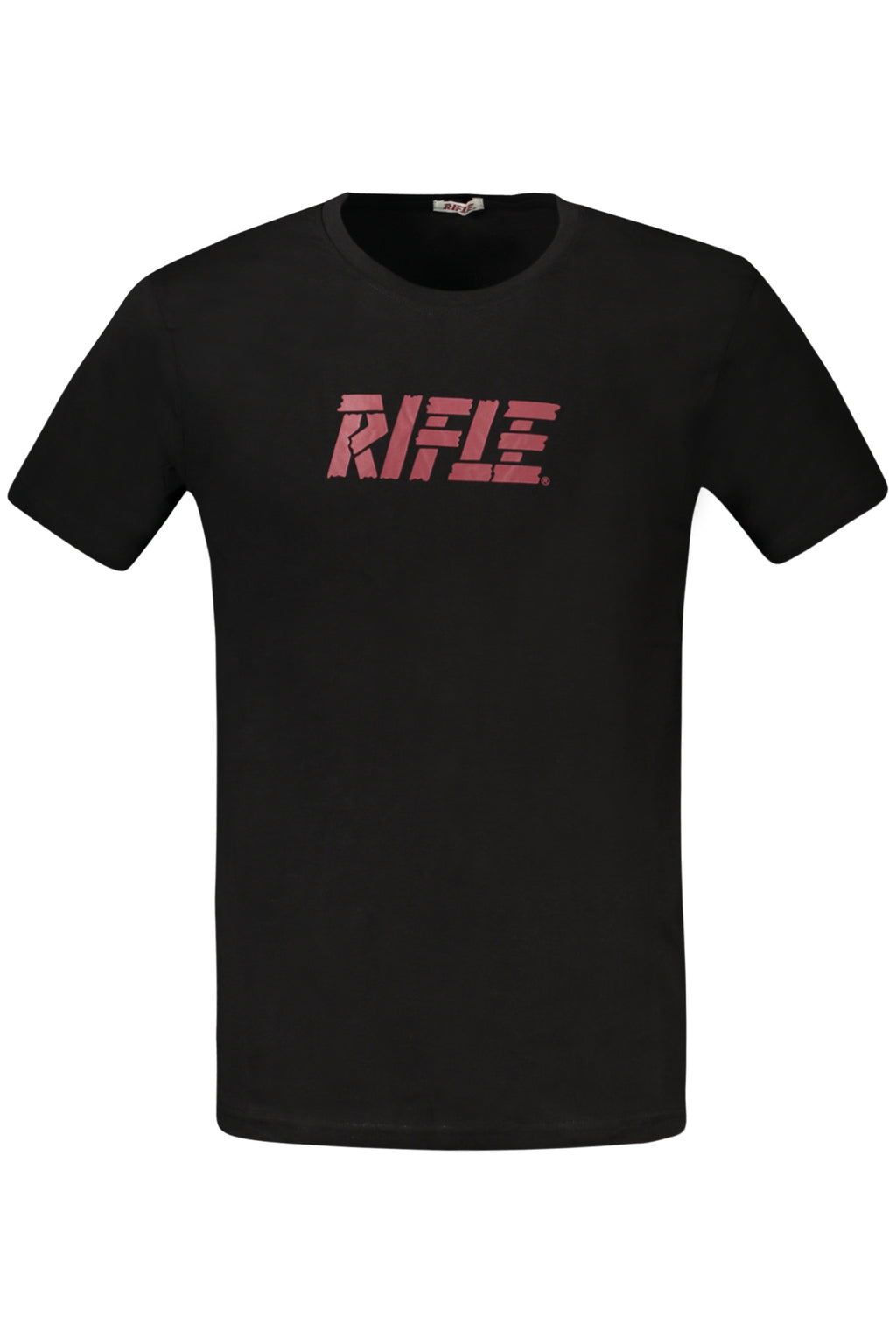 Rifle rövid ujjú póló férfi fekete
