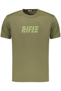 Rifle rövid ujjú férfi póló, zöld