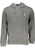 Sergio Tacchini férfi szürke cipzáros pulóver