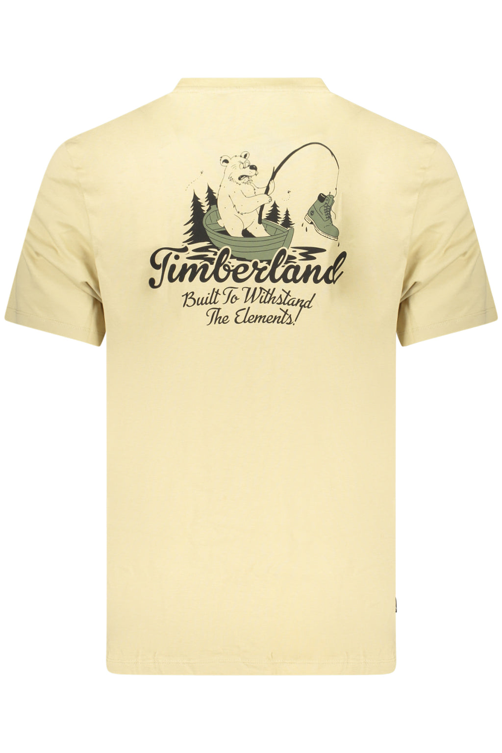 Timberland férfi rövid ujjú póló, bézs