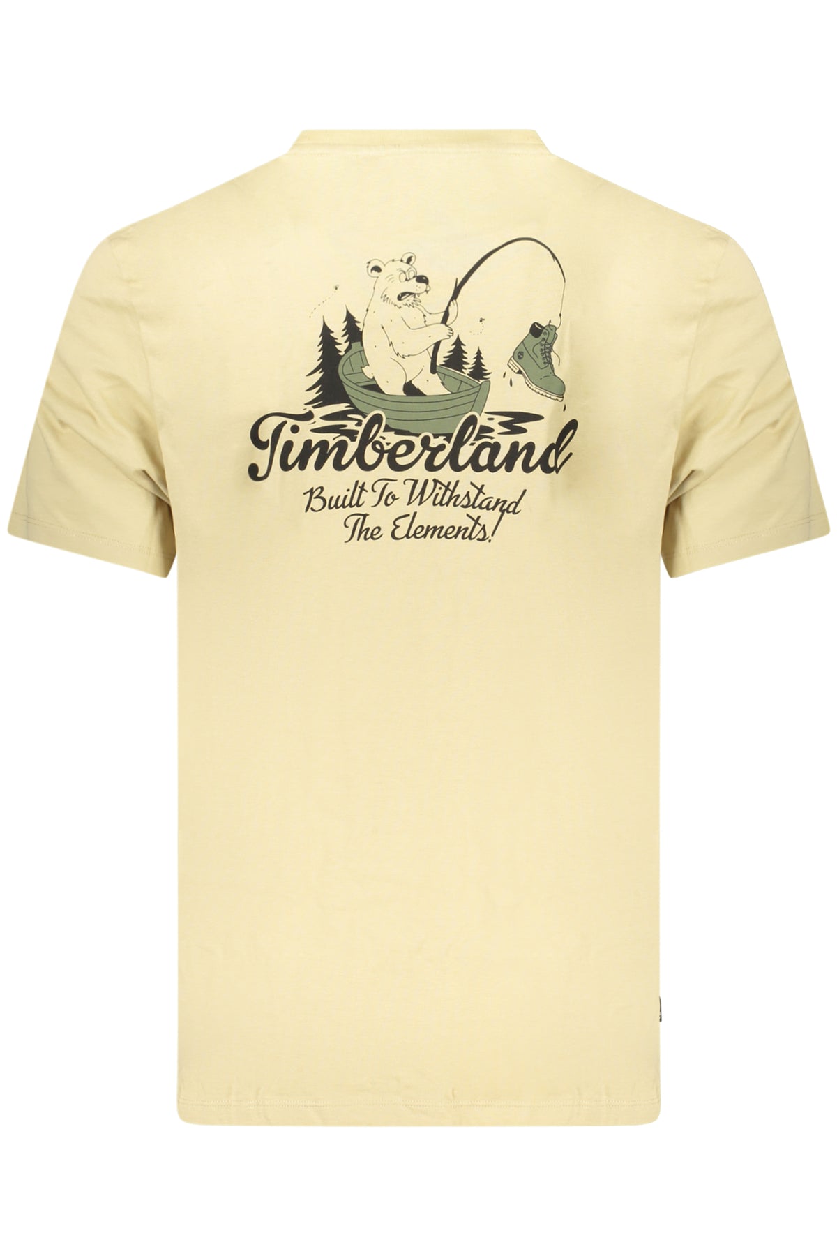 Timberland férfi rövid ujjú póló, bézs