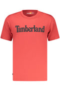 Timberland férfi rövid ujjú póló piros