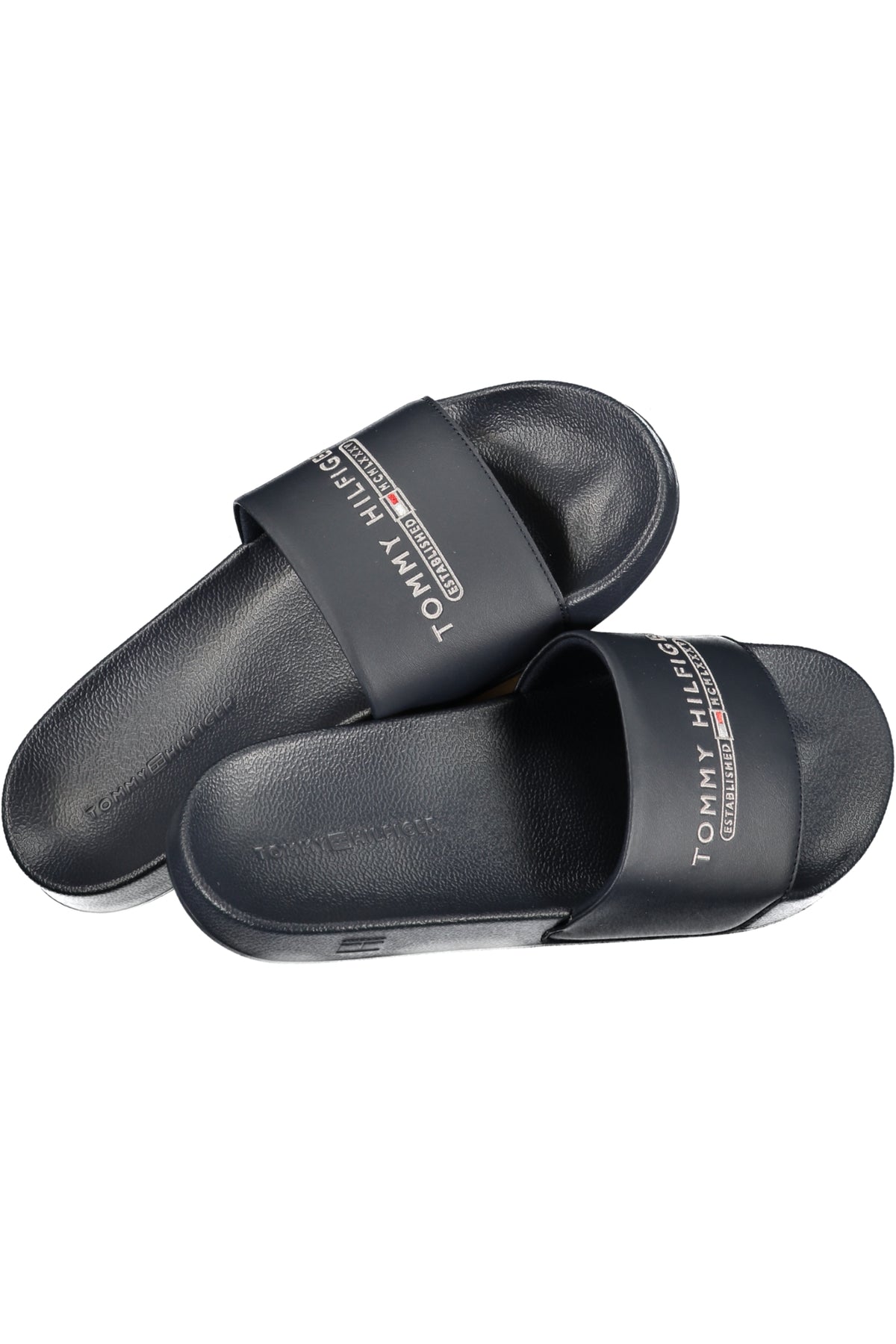 Tommy Hilfiger férfi kék papucs cipő