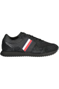 Tommy Hilfiger fekete férfi sportcipő