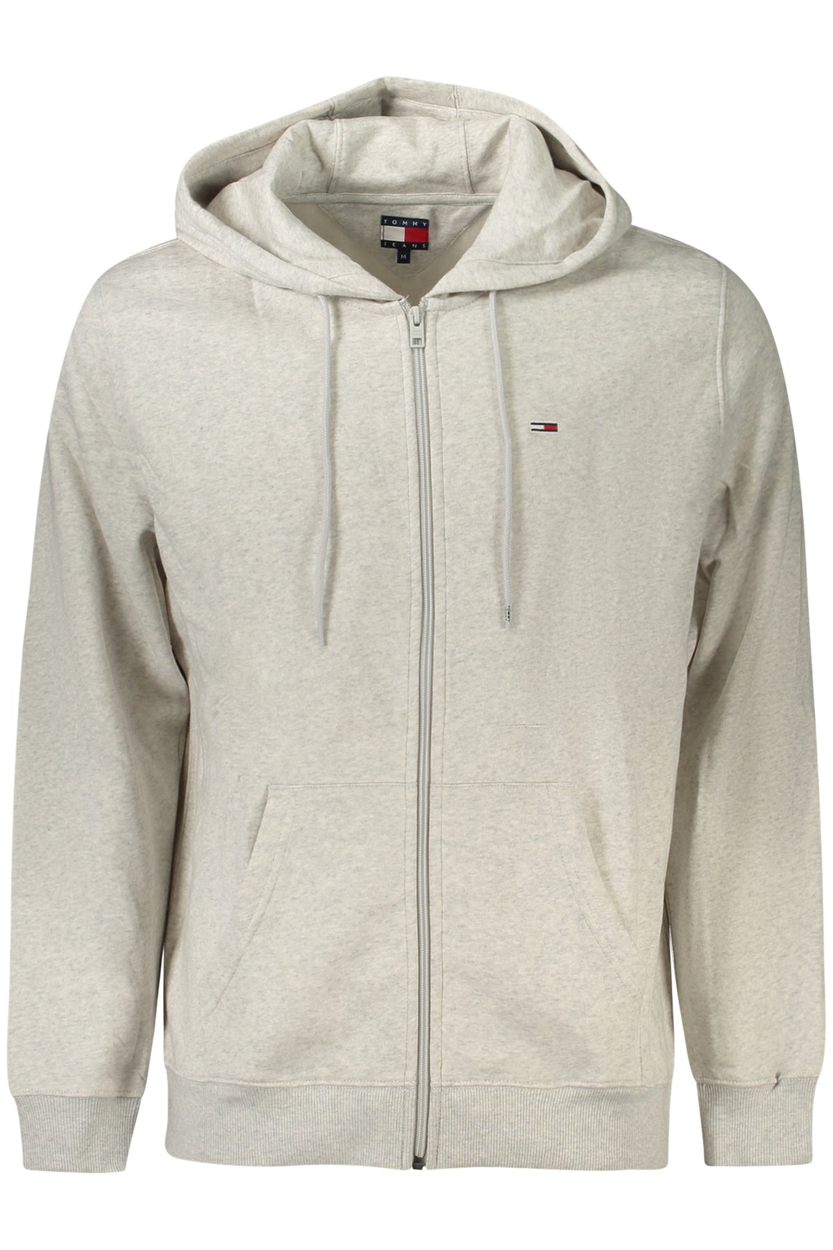 Tommy Hilfiger férfi cipzáros pulóver szürke