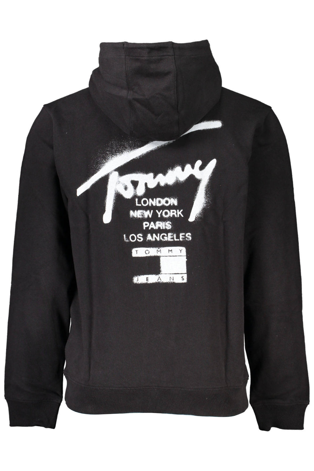 Tommy Hilfiger férfi pulóver, fekete