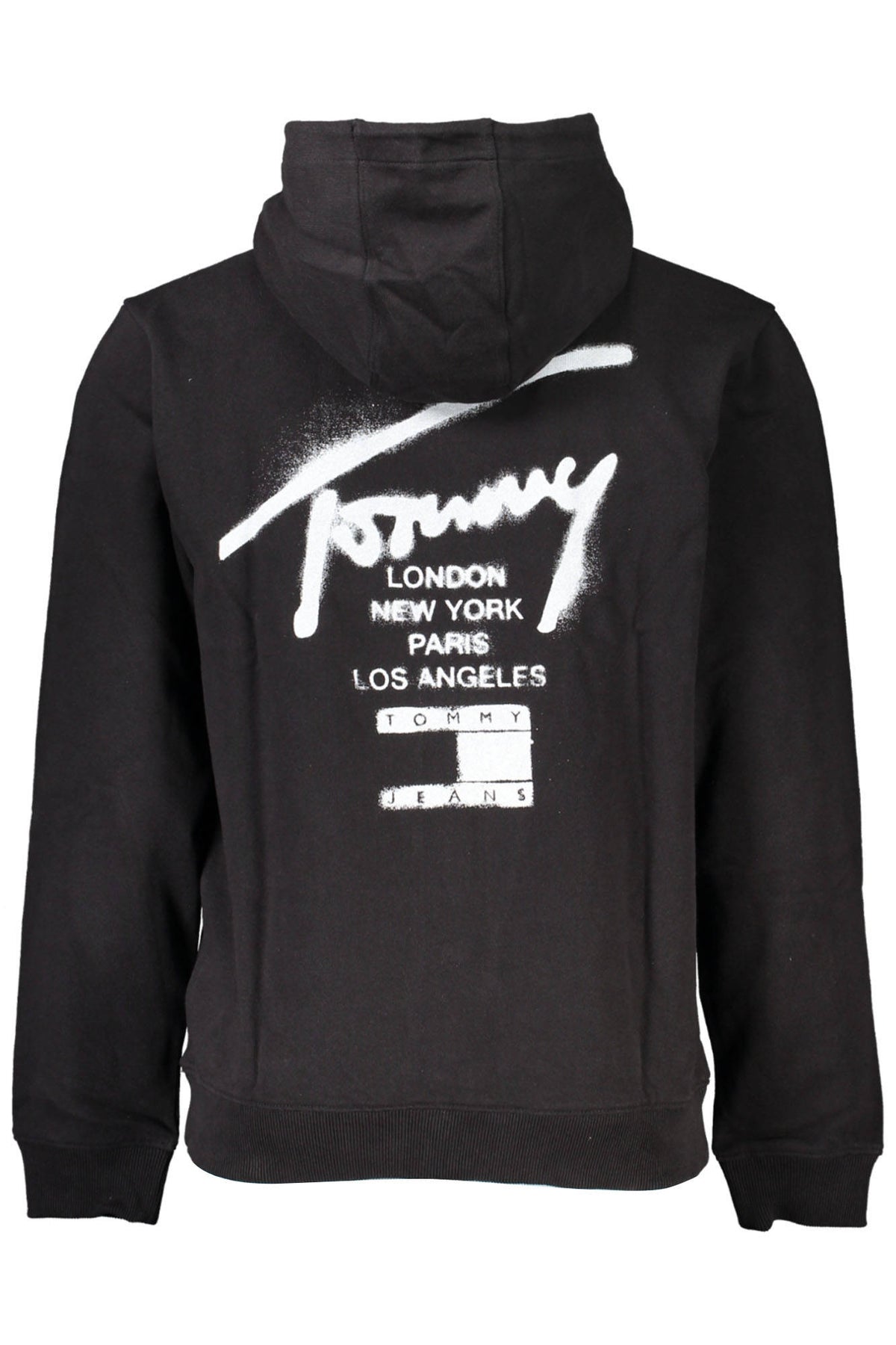 Tommy Hilfiger férfi pulóver, fekete