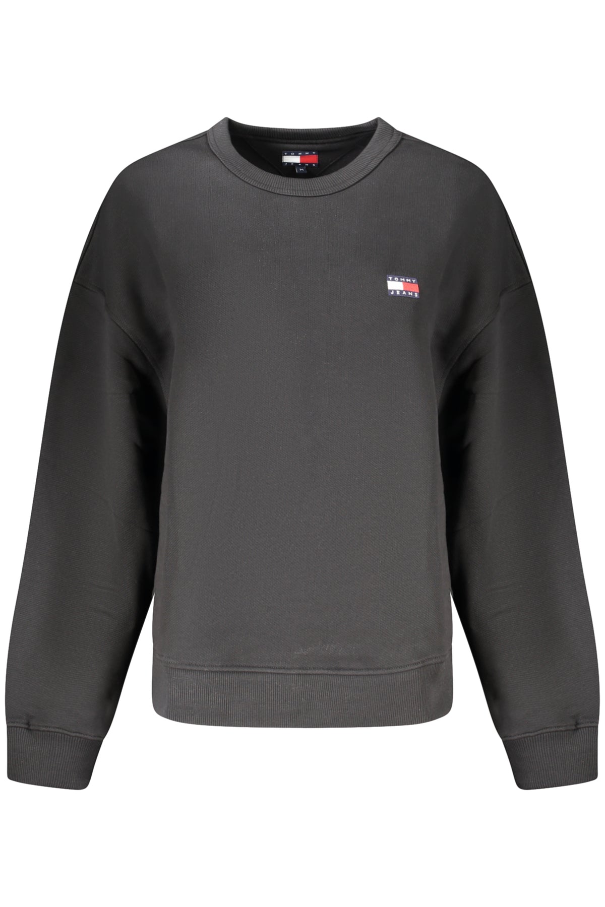Tommy Hilfiger galléros póló cipzár nélkül fekete női