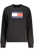 Tommy Hilfiger női fekete cipzáros pulóver