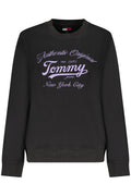 Tommy Hilfiger női fekete cipzáros pulóver