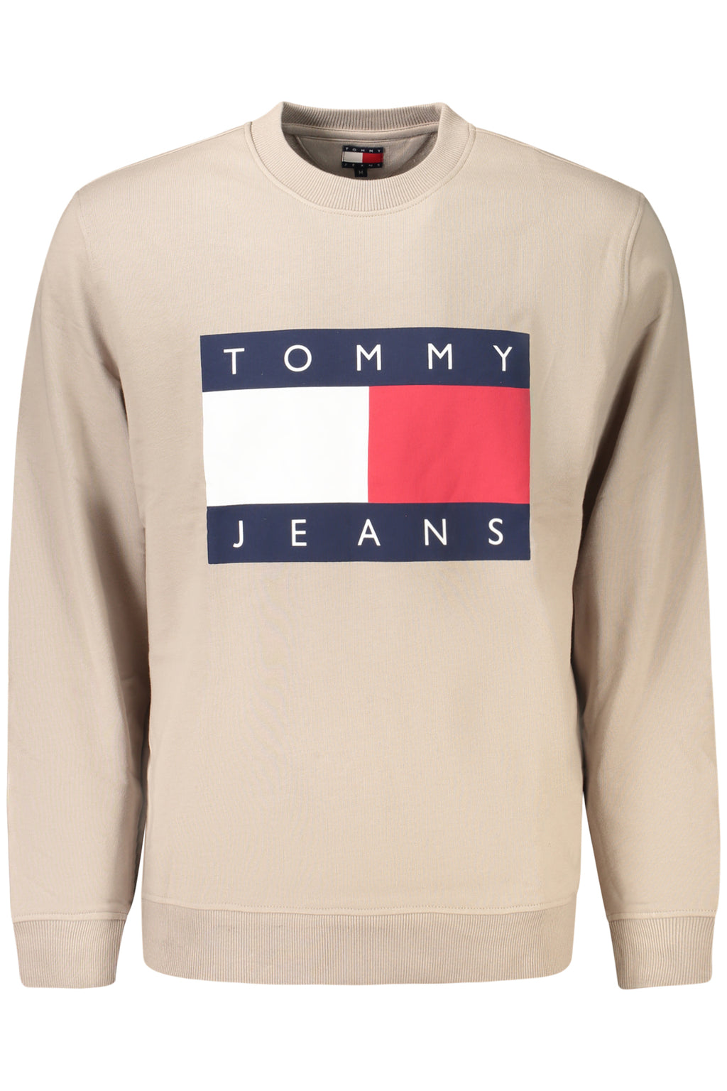 Tommy Hilfiger férfi cipzáras pulóver, bézs
