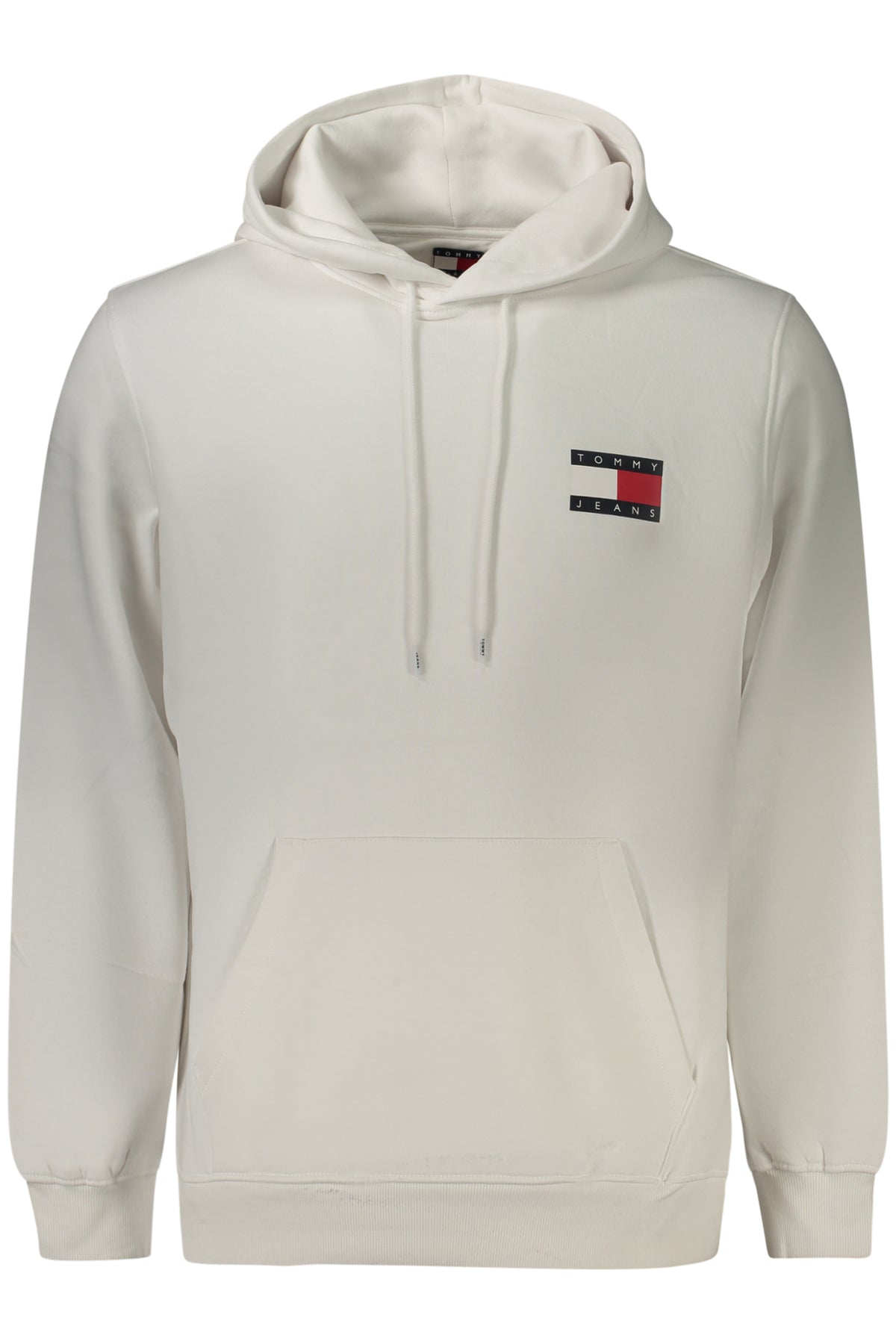 Tommy Hilfiger férfi cipzáras pulóver fehér