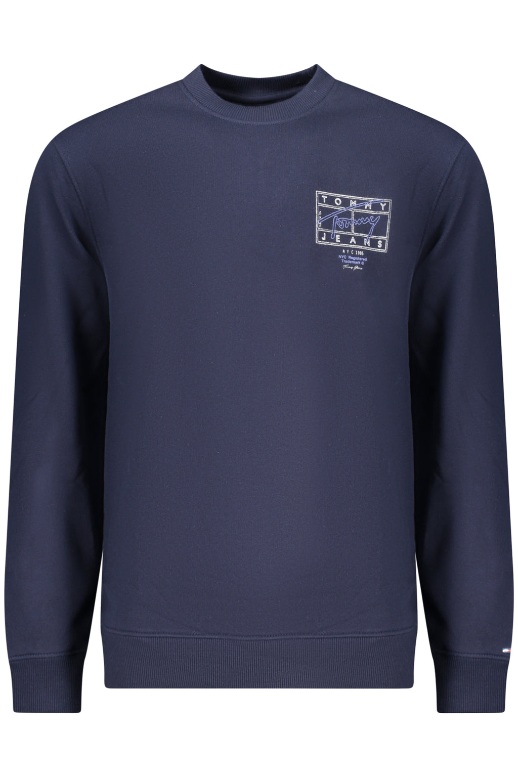 Tommy Hilfiger férfi kék cipzáros pulóver